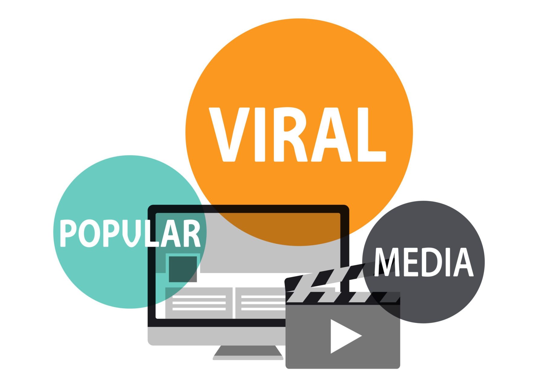 Illustration of social media concept